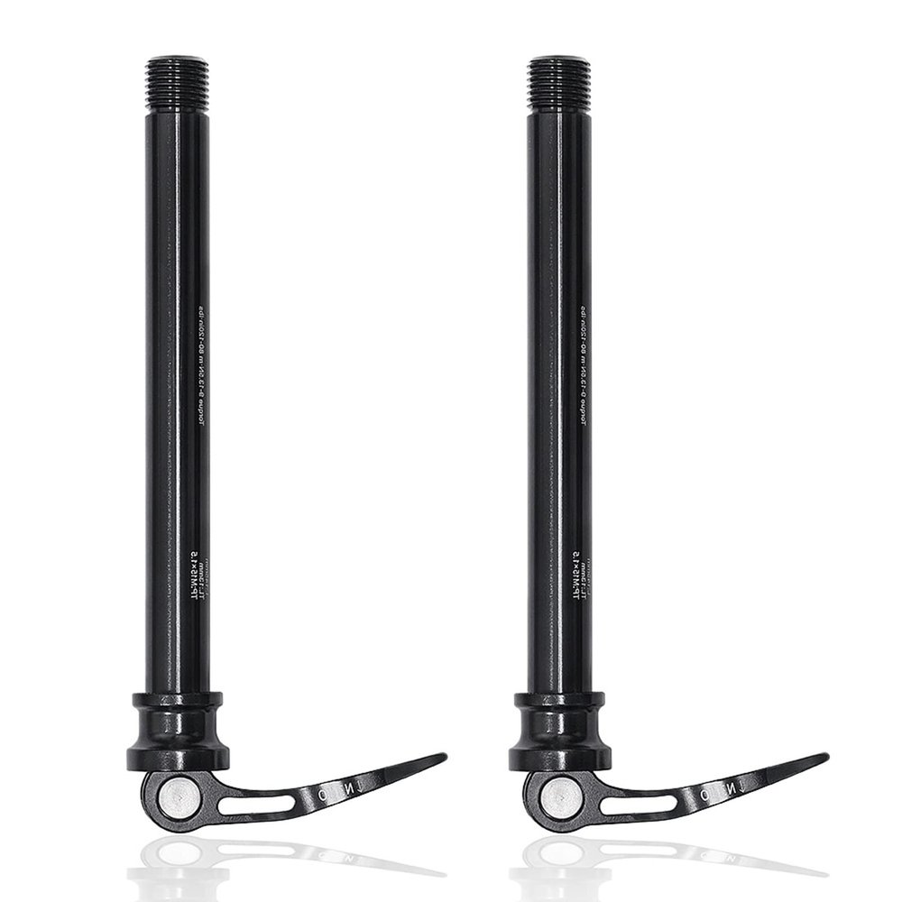 LvTu Bike Thru Axle Front Hub Shaft Skewers 15X145 Front Fork Thru Axle Quick Release M15x1.5 (Size : 2PCS)
