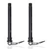 LvTu Bike Thru Axle Front Hub Shaft Skewers 15X145 Front Fork Thru Axle Quick Release M15x1.5 (Size : 2PCS) view 1