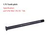 LvTu 12mm 15mm Thru Axle Mountain Road Bike Shaft Front Rear Hub Skewers Wheel Axis Hub Shaft 15x100 12x142 12x100 12x148 15x110 (Size : 175L*M12(91.75)*19L) view 2