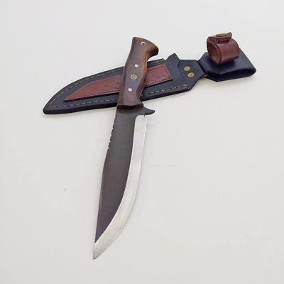 yatagan Hand Made Bushcraft- Hunting Knife - Survival Kit -Camping Accessory - Tactical Knife - Gift for Hunter - Stainless Steel Knife - Woden Handle - Product Code YS053