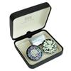 Mother of Pearl Golf Ball Marker Circle Black Red Coin Metal Magnetic Pro Hat Cap Clip Gift Set (Arabesque Monster Set) view 1