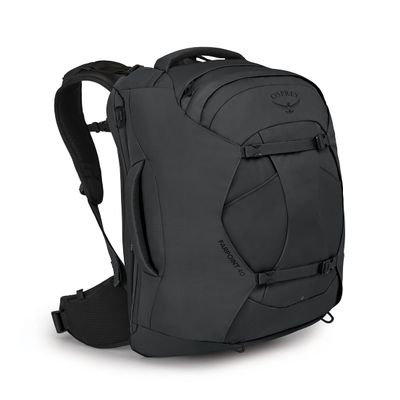 Osprey Farpoint 40L Men's Travel Backpack, Tunnel Vision Grey