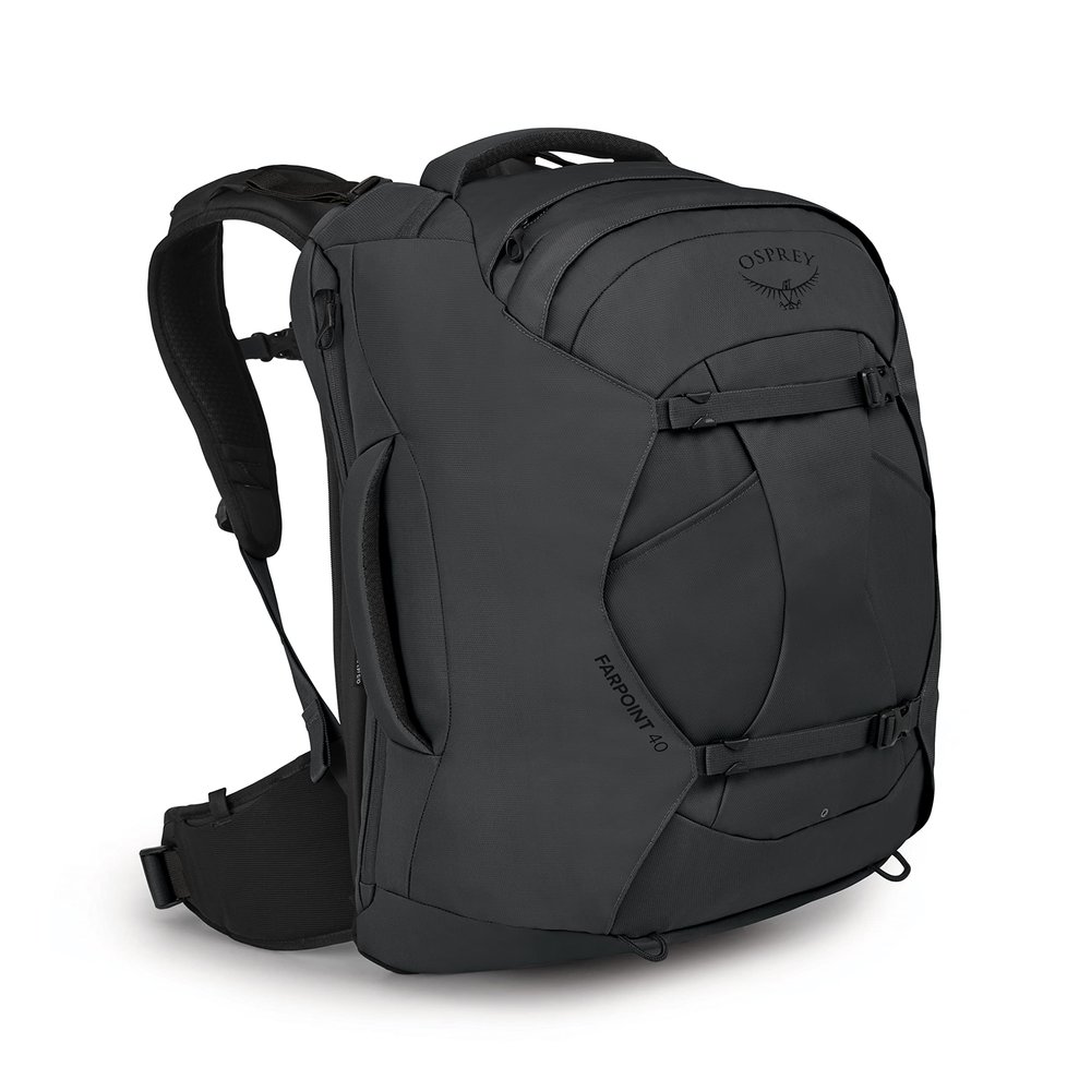 Osprey Farpoint 40L Men's Travel Backpack, Tunnel Vision Grey