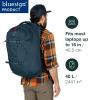 Osprey Farpoint 40L Men's Travel Backpack, Tunnel Vision Grey view 2