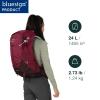 Osprey Sirrus 24L Women's Hiking Backpack, Tunnel Vision Grey view 2