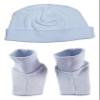Bambini-Baby Cap & Bootie Set - Blue view 1