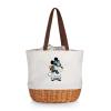 PICNIC TIME Philadelphia Eagles NFL Disney Coronado Canvas & Willow Basket Tote Bag view 1