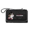 Black Atlanta Falcons NFL Disney Outdoor Picnic Blanket Tote view 1