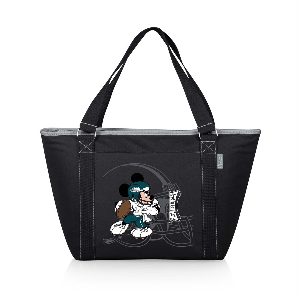 PICNIC TIME Black Philadelphia Eagles NFL Disney Cooler Tote Bag