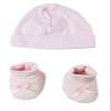 Bambini-Preemie Baby Cap & Bootie Set - Pink view 1