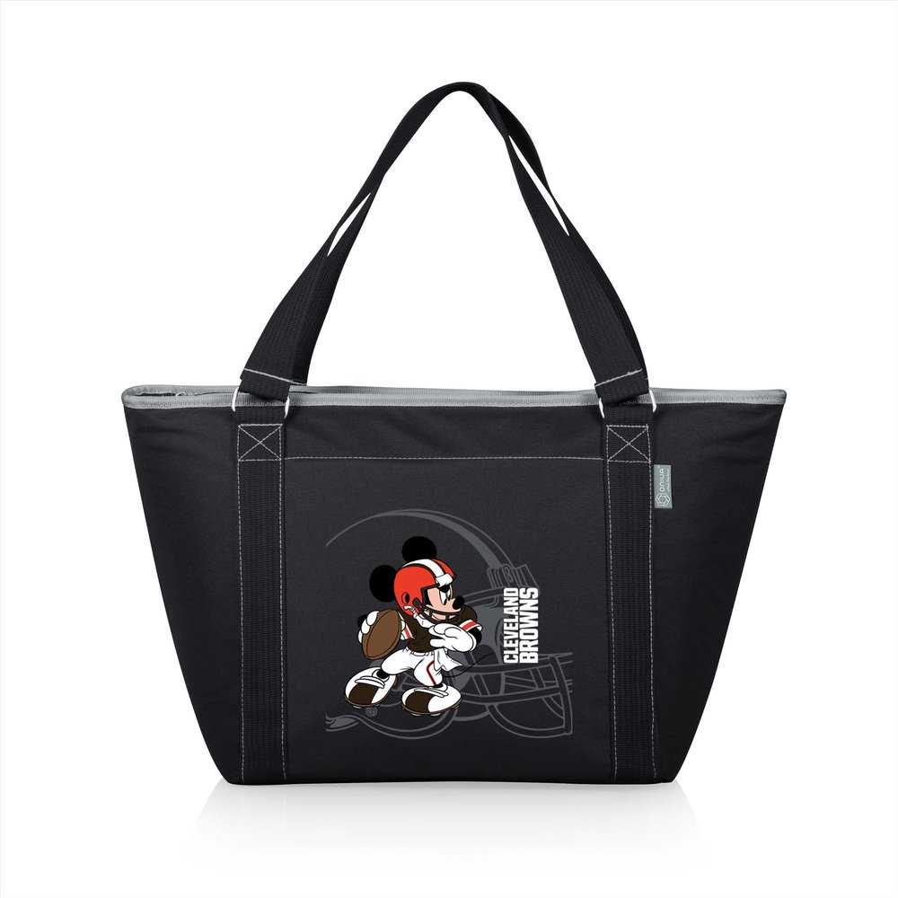 PICNIC TIME Black Cleveland Browns NFL Disney Cooler Tote Bag