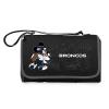 Black Denver Broncos NFL Disney Outdoor Picnic Blanket Tote view 1