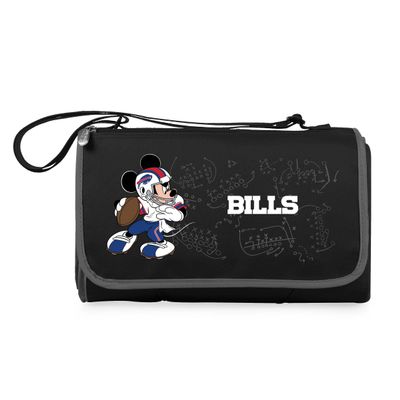 Black Buffalo Bills NFL Disney Outdoor Picnic Blanket Tote