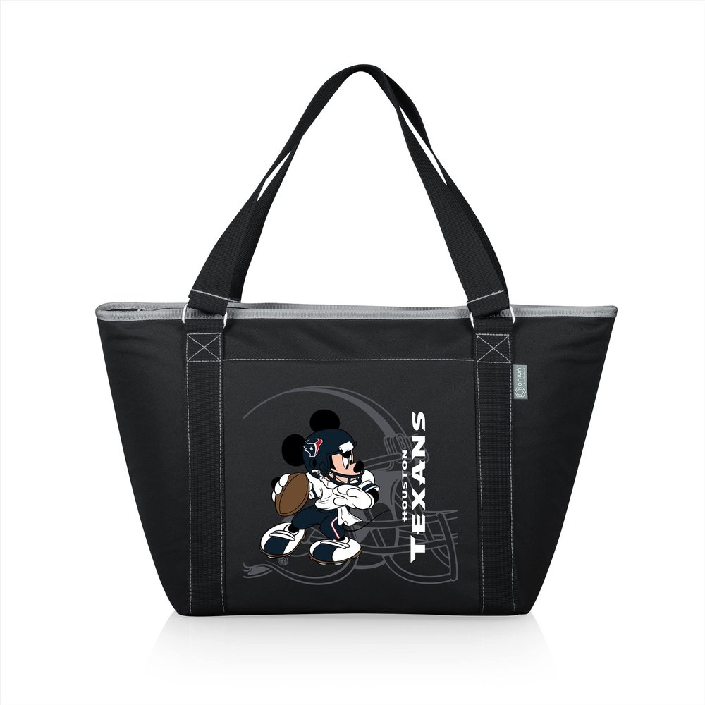 PICNIC TIME Black Houston Texans NFL Disney Cooler Tote Bag