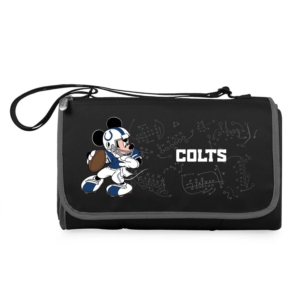 Black Indianapolis Colts NFL Disney Outdoor Picnic Blanket Tote
