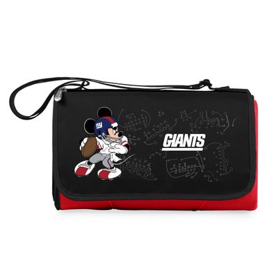 Red New York Giants NFL Disney Outdoor Picnic Blanket Tote