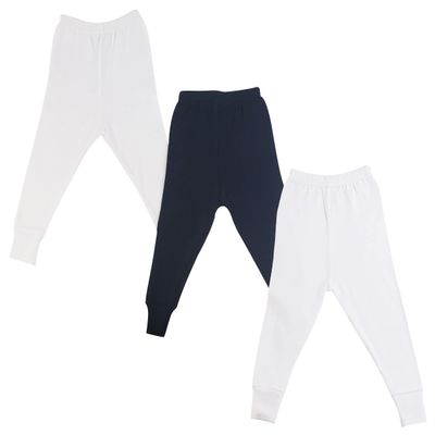 Bambini-Bambini Long Pants - 3 pc White/Pink