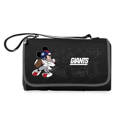 Black New York Giants NFL Disney Outdoor Picnic Blanket Tote