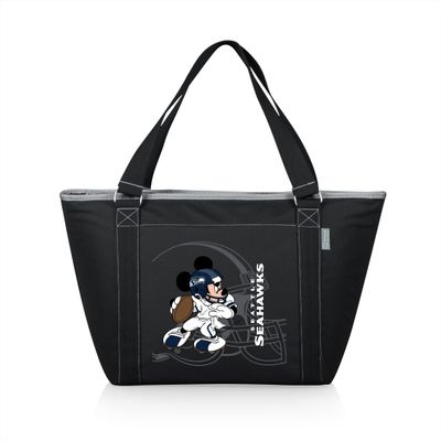 PICNIC TIME Black Seattle Seahawks NFL Disney Cooler Tote Bag