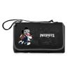 Black New England Patriots NFL Disney Outdoor Picnic Blanket Tote