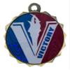 10 Pack Large 2.25 Inch Victory Medals Trophy Team Award with Neck Ribbons MLM view 1