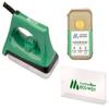 mountainFLOW eco-Wax | Green Circle Wax Kit | Eco-Friendly Ski + Snowboard Wax (All-Temp) | Wax Iron | Wax Scraper view 1