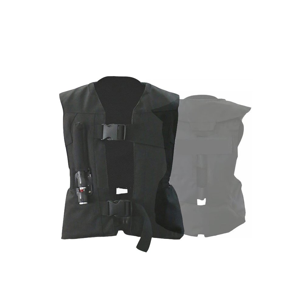 YXYECEIPENO Equestrian Vest Children Riding Vest Wear Resistance, Easy to Clean Children's Equestrian Movement Best Choice (Color : Black, Size : Medium)