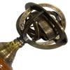Victorian Brass Zodiac Armillary Desktop Decor Globe + Kalvin & Hughes Antique Brass Calendar Compass Christmas Decor Gifts view 4