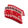 HUGELOONG Knit Merry Christmas Golf Club Iron Head Covers 11pcs/Set(3~9,P,A,S,L) with No.On Top - Golf Club Head Covers Fit Most Irons view 3
