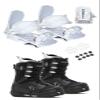 Symbolic Northwave Eclipse Women's Snowboard Boots White Bindings Package 6.5 7 (z4) (White Bindings to Fit Boot, Boot Fits Ladys 6.5-7 (z4)) view 1