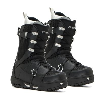 Northwave Eclipse Snowboard Boots Black Silver Women's Lady's 6-6.5 (H41) (Eclipse Black Silver, USL Ladys 6-6.5 (h41))