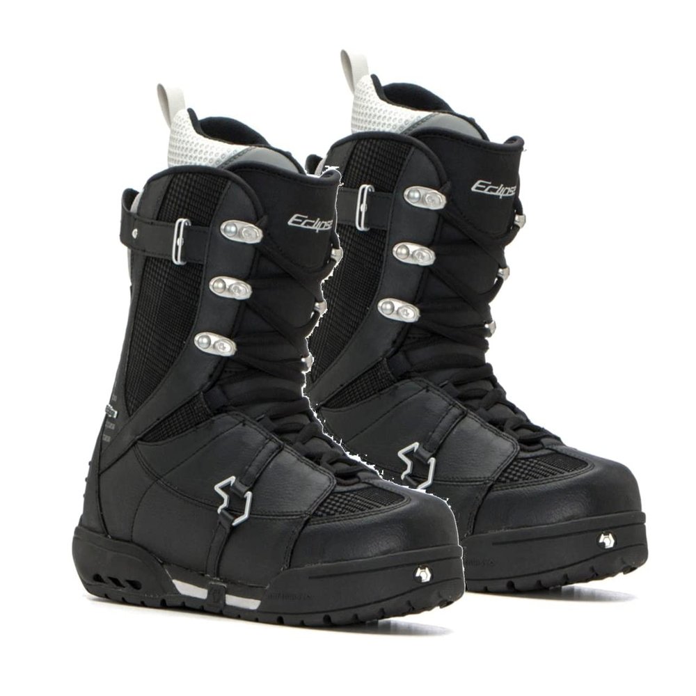 Northwave Eclipse Snowboard Boots Black Silver Women's Lady's 6-6.5 (H41) (Eclipse Black Silver, USL Ladys 6-6.5 (h41))