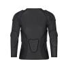 Topeter Compression Padded Shirt Long Sleeve Shoulder Chest Protector for Softball Skateboard Snowboard Ice Skiing Bicycle YL view 3
