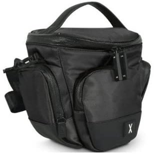 2 Pack of Premium Quality Shoulder SLR Camera Messenger Bag, Black