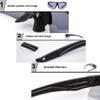 GALAXYLENSE Tactical Combat Glasses For Men Shooting Glasses 3 Color Polycarbonate Replacement Lens (Black) view 4