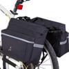 Vuudh Bike Pannier Bag - 30L Bicycle Bag with Reflective Trim, Water-Resistant Bike Rear Seat Saddle Bags (Black, M) view 1