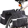 Vuudh Bike Pannier Bag - 30L Bicycle Bag with Reflective Trim, Water-Resistant Bike Rear Seat Saddle Bags (Black, M) view 2