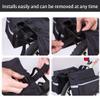 Vuudh Bike Pannier Bag - 30L Bicycle Bag with Reflective Trim, Water-Resistant Bike Rear Seat Saddle Bags (Black, M) view 3