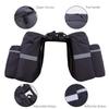 Vuudh Bike Pannier Bag - 30L Bicycle Bag with Reflective Trim, Water-Resistant Bike Rear Seat Saddle Bags (Black, M) view 4