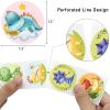 WorldBazaar Baby Dinosaur Stickers for Kids 500PCS Baby Shower Dinosaur Stickers Classroom Reward Scrapbook Notebook Decoration Birthday Party Supplies view 2