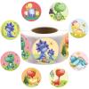 WorldBazaar Baby Dinosaur Stickers for Kids 500PCS Baby Shower Dinosaur Stickers Classroom Reward Scrapbook Notebook Decoration Birthday Party Supplies view 3