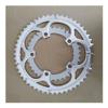 MYEEI Road Bicycle Chainwheel BCD 110 52T 36T Folding Bike Chainring Gear Fixed Chain Wheel 5-10 Speed Double Disc Chain Wheel (Color : 52/36T Silver) view 3