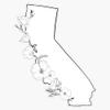 EB Store California Vinyl Waterproof Sticker Decal Car Laptop Wall Window Bumper Sticker 5 inches , EBSTORE-STICKERS-823 view 1