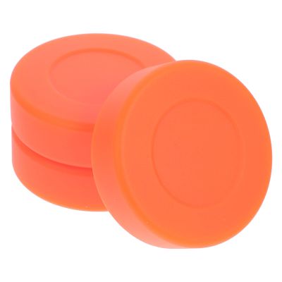 BESPORTBLE 3Pcs Ice Hockey Puck Orange Hockey Pucks for Practicing Training (Orange)