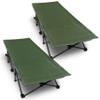 REDCAMP Folding Camping Cots for Adults Heavy Duty, 33" Extra Wide Sturdy Portable Sleeping Cot,Green 2-Pack view 1