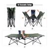 REDCAMP Folding Camping Cots for Adults Heavy Duty, 33" Extra Wide Sturdy Portable Sleeping Cot,Green 2-Pack view 4