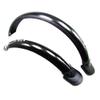 16 Inch 20 Inch 14 Inch Folding Bike Mud Guard Cycling Mudguard Front Rear Bicycle Fender Wings Bike Accessories (Color : 14 V brake Silver) view 3