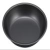 Captain Stag UH-60 Tableware Plate, Fluorine Resin Treatment, Outer Diameter 6.7 x Height 1.5 inches (170 x 37 mm), Made in Japan, Metallic Black Coat view 1