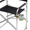Captain Stag UC-1842 Camping Equipment, Chair Cup Holder, Drink Holder, Khaki, Product Size (W x D x H): Approx. 3.9 x 6.5 x 3.1 inches (100 x 165 x 80 mm), Holder Inner Diameter: 3.3 inches (85 mm) view 3