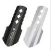 NACETURE Ultralight Backpacking Trowel Aluminum Shovel Small Potty Multitool with Longer Handle Design Essential for Hiking, Camping and Survival Bags (Silver&Black) view 1